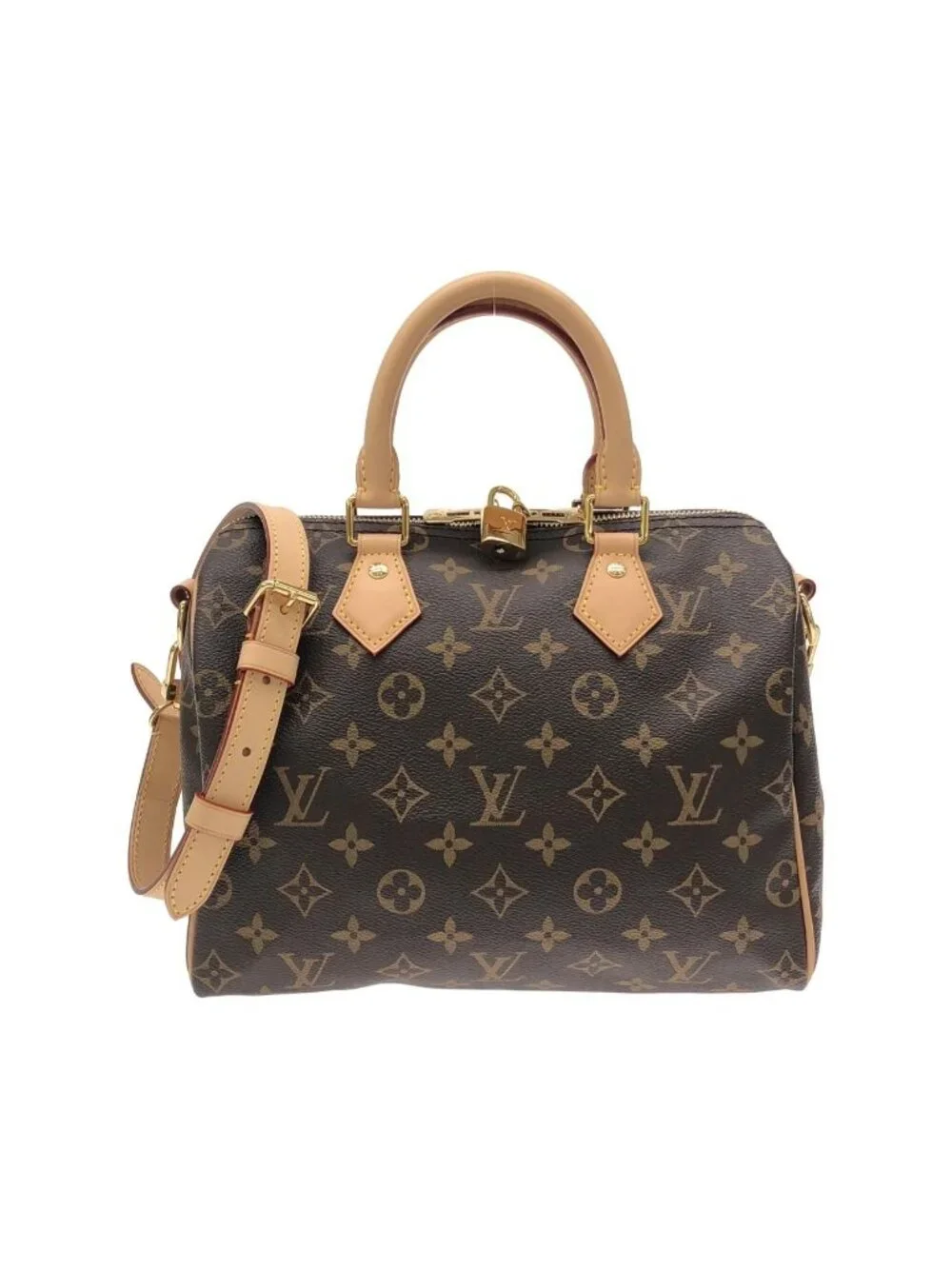Louis Vuitton Monogram Speedy Bandouliere 25 Boston Bag